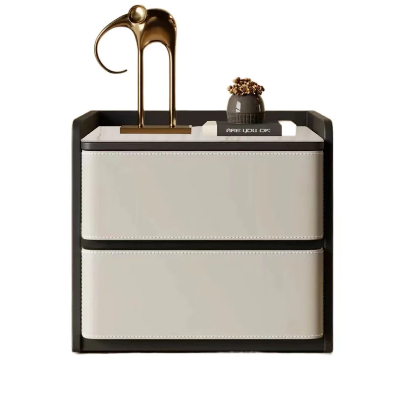Italian minimalist light luxury Internet celebrity saddle leather bedside table
Italian minimalist light luxury Internet celebrity saddle leather bedside table