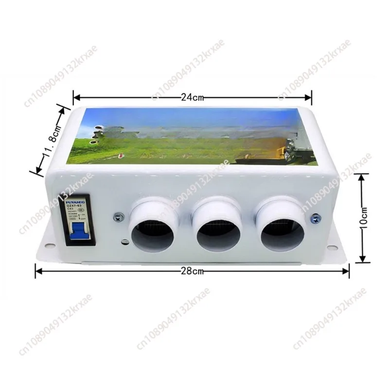 New three-hole car electric heater heater
New three-hole car electric heater heater