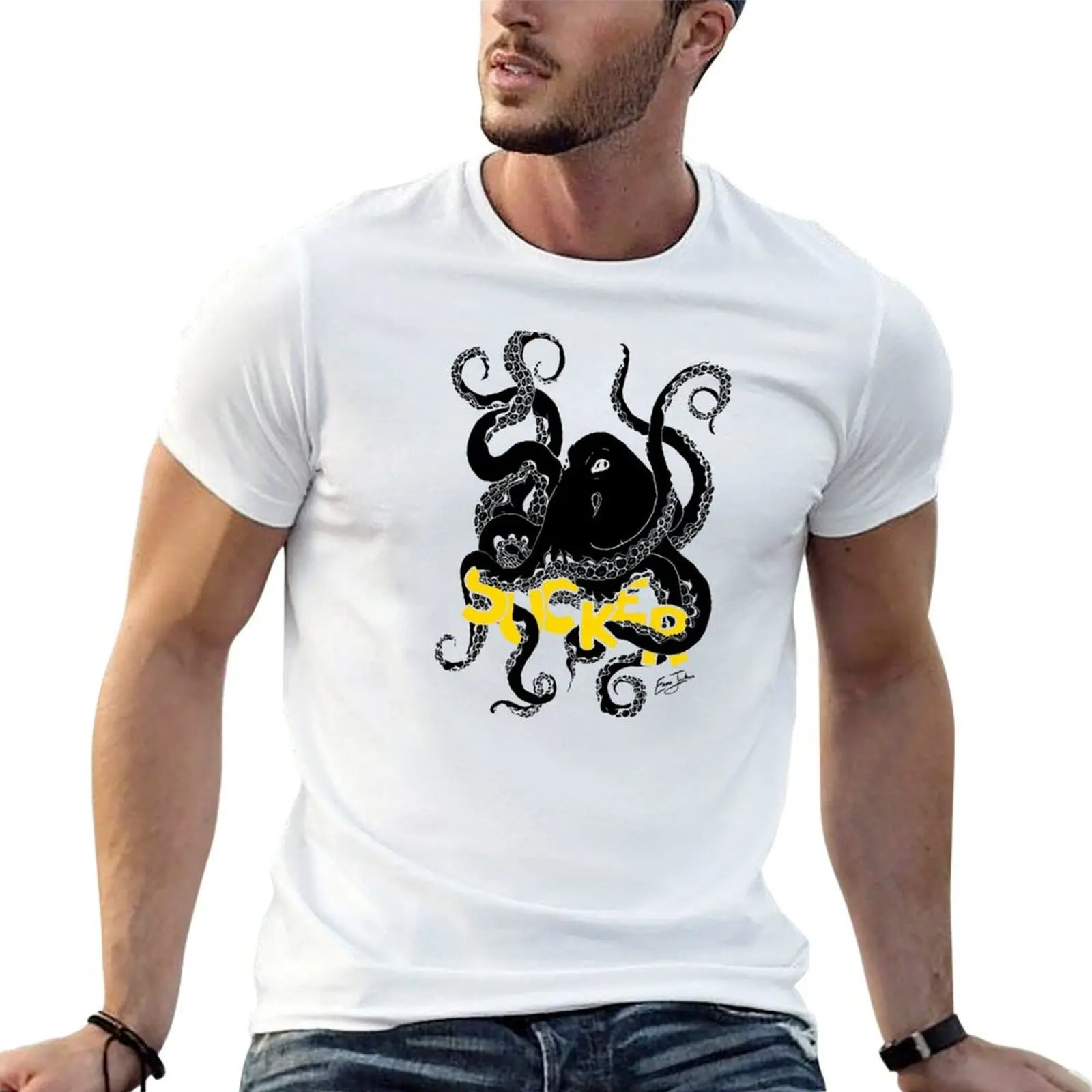 t Octopus Sucker Print custom t print Ink T-Shirt quality shirts man shirt shirt t high cotton luxury
t Octopus Sucker Print custom t print Ink T-Shirt quality shirts man shirt shirt t high cotton luxury