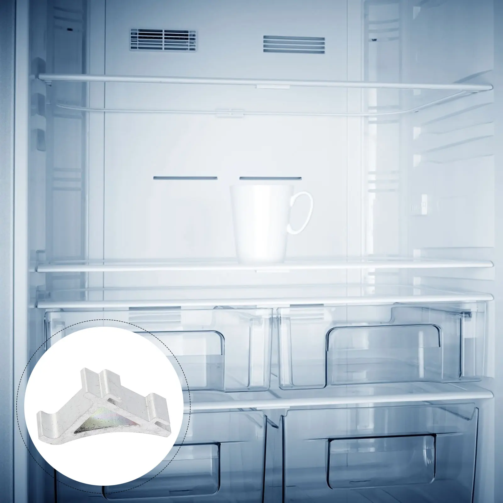 8pcs Freezer Shelf Clips Refrigerator Hooks Material Easy Install Long Use Suitable Most Refrigerators Cooler
8pcs Freezer Shelf Clips Refrigerator Hooks Material Easy Install Long Use Suitable Most Refrigerators Cooler