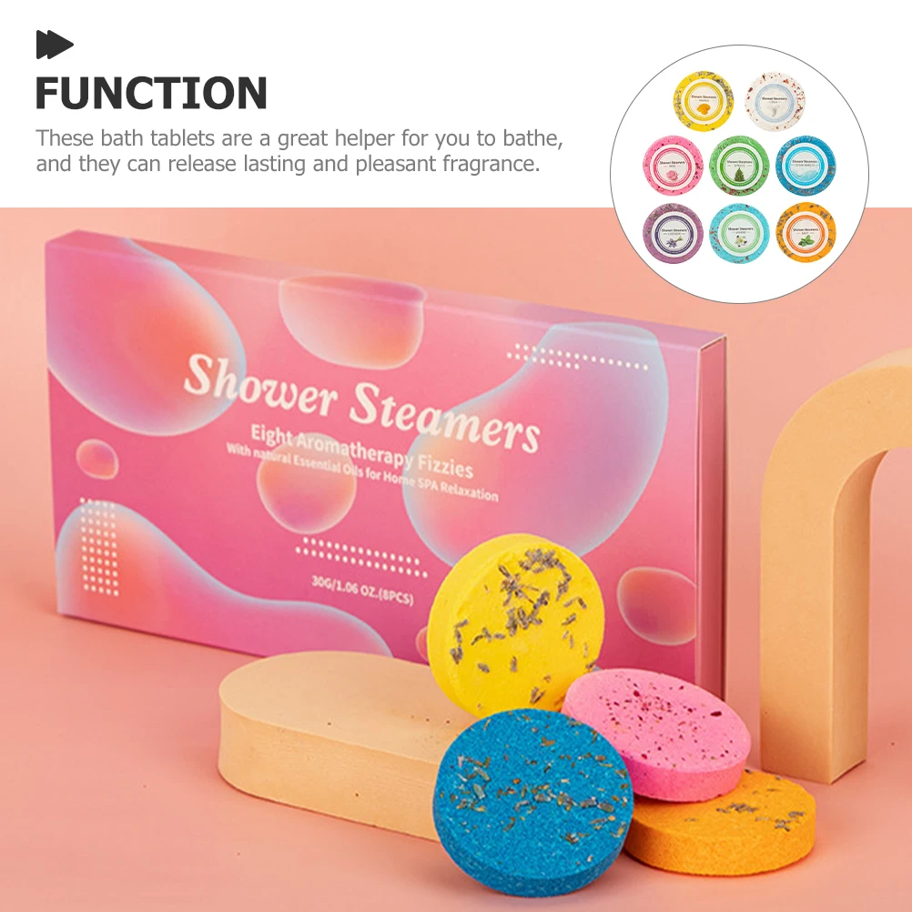 Colorful Shower Steamers Bath Tablets Essential Oils Relaxing Bath Home Shower Accessories
Colorful Shower Steamers Bath Tablets Essential Oils Relaxing Bath Home Shower Accessories