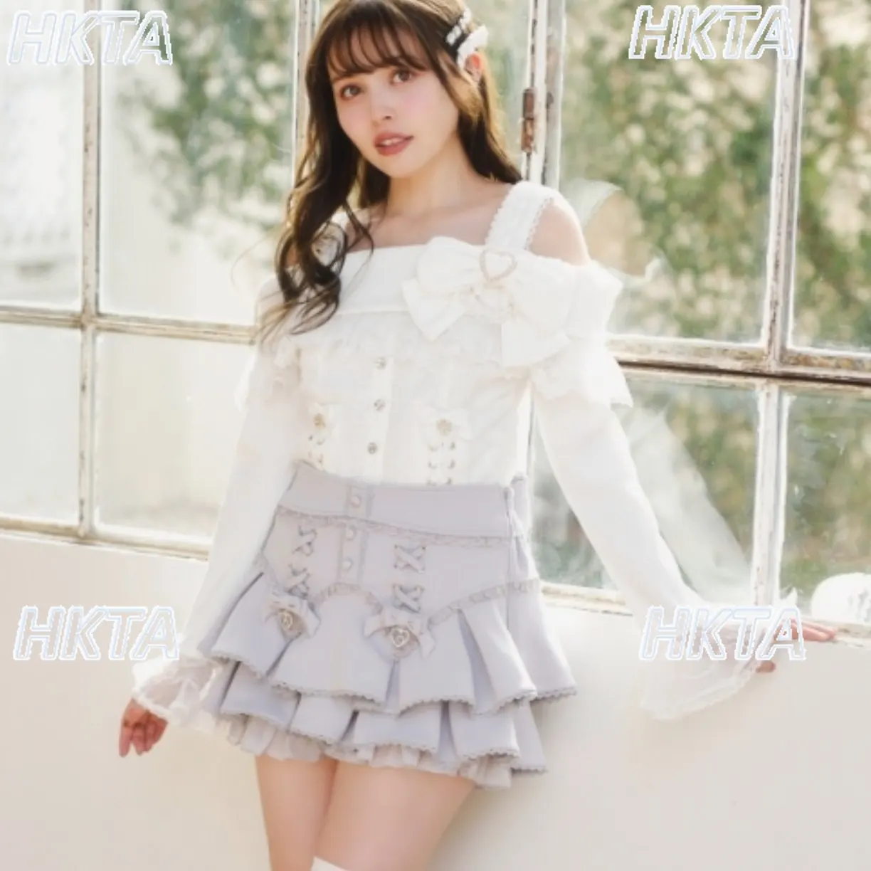 2026 Spring New High-Waisted Slim-Fit Black Skirt Women Liz Japanese Style Cross Ribbon Multi-Layer Lace Back Bow Short Skirt
2026 Spring New High-Waisted Slim-Fit Black Skirt Women Liz Japanese Style Cross Ribbon Multi-Layer Lace Back Bow Short Skirt