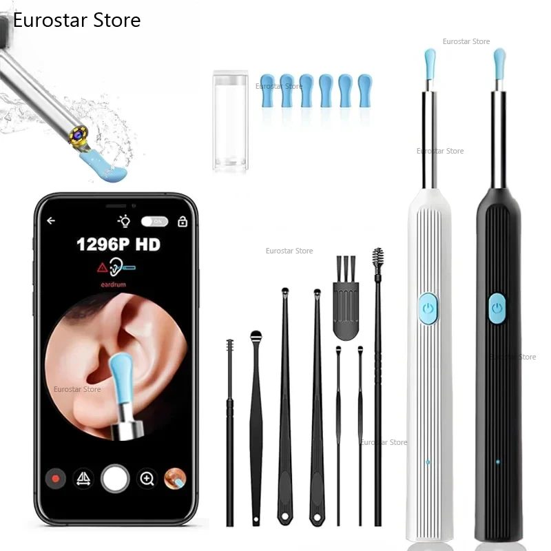 Visual Ear Wax Cleaner with Camera Safe Earwax Removal Endoscope with 5M Camera Luminous Otoscope Ear Cleaning Tools EarCare2026
Visual Ear Wax Cleaner with Camera Safe Earwax Removal Endoscope with 5M Camera Luminous Otoscope Ear Cleaning Tools EarCare2026