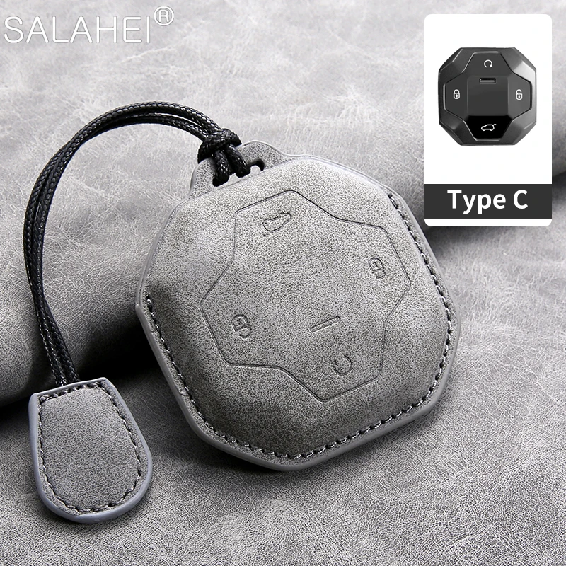 Leather Car Smart Remote Key Case Fob Cover Bag For Chery Jetour Traveler 2023 2024 Protector Holder Shell Keychain Accessories
Leather Car Smart Remote Key Case Fob Cover Bag For Chery Jetour Traveler 2023 2024 Protector Holder Shell Keychain Accessories