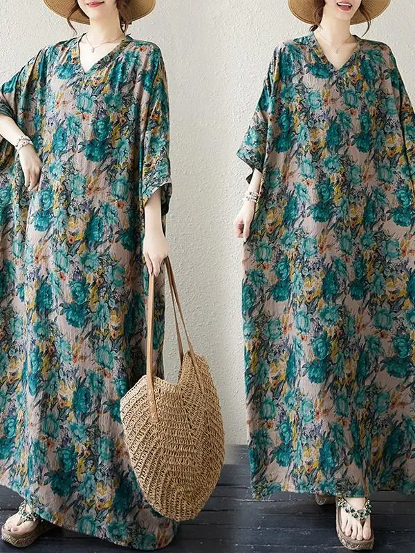 V-Ne Свободное хлопково-льняное женское платье больших размеров Dr Long Beach Sle с принтом Тонкое летнее модное милое платье для путешествий
V-Ne Свободное хлопково-льняное женское платье больших размеров Dr Long Beach Sle с принтом Тонкое летнее модное милое платье для путешествий