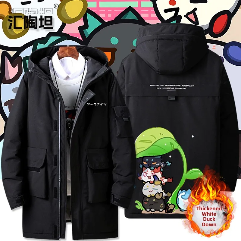 Зимняя утепленная куртка унисекс (мужская/женская) коллаборация с Dragon Bubble Game: уютная, теплая, длинная, на молнии
Зимняя утепленная куртка унисекс (мужская/женская) коллаборация с Dragon Bubble Game: уютная, теплая, длинная, на молнии