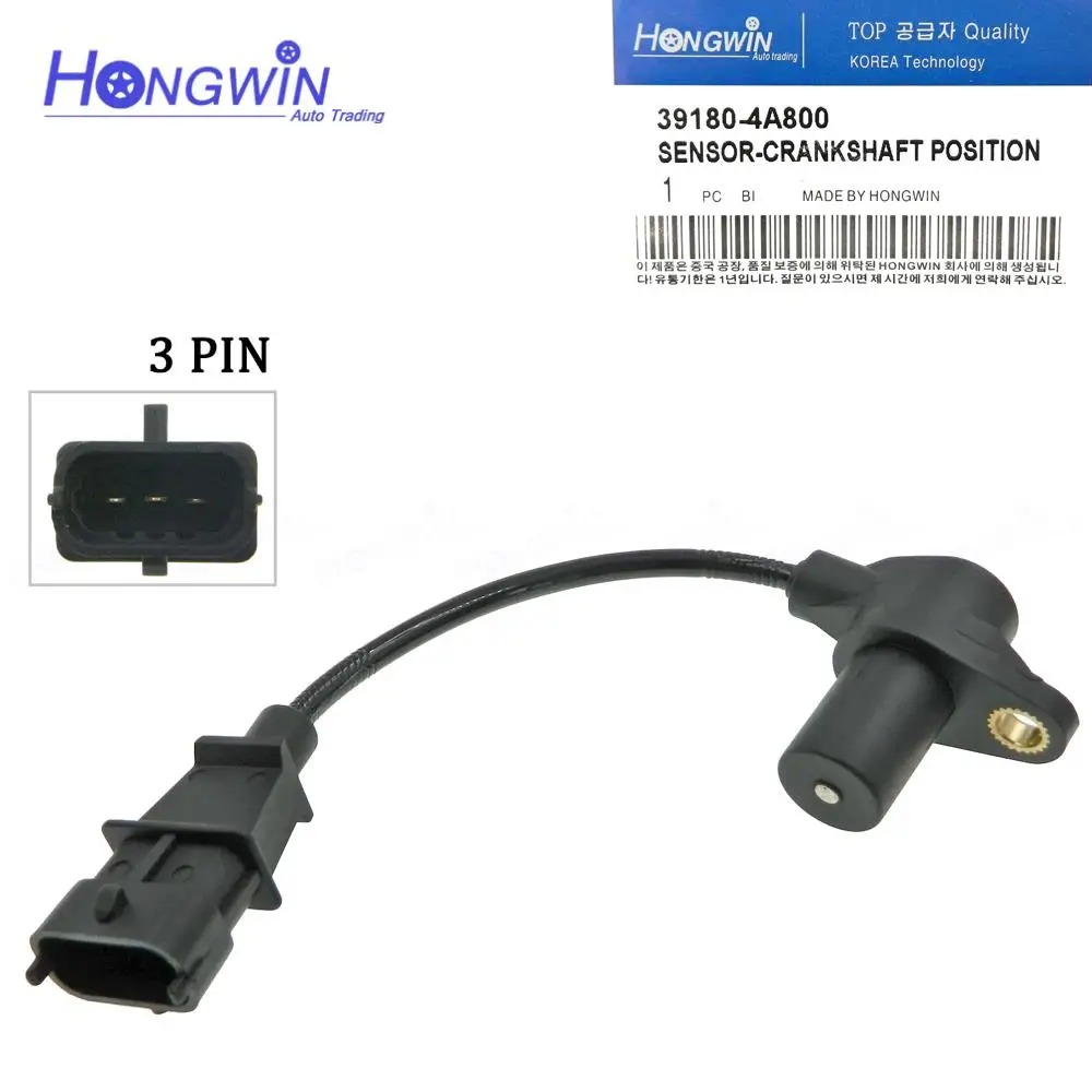 Crankshaft Position Sensor For Kia Sorento 2002-2009 39180-2A000 39180-4A400 391804A400 39180-4A101 39180-4A800 391804A800
Crankshaft Position Sensor For Kia Sorento 2002-2009 39180-2A000 39180-4A400 391804A400 39180-4A101 39180-4A800 391804A800