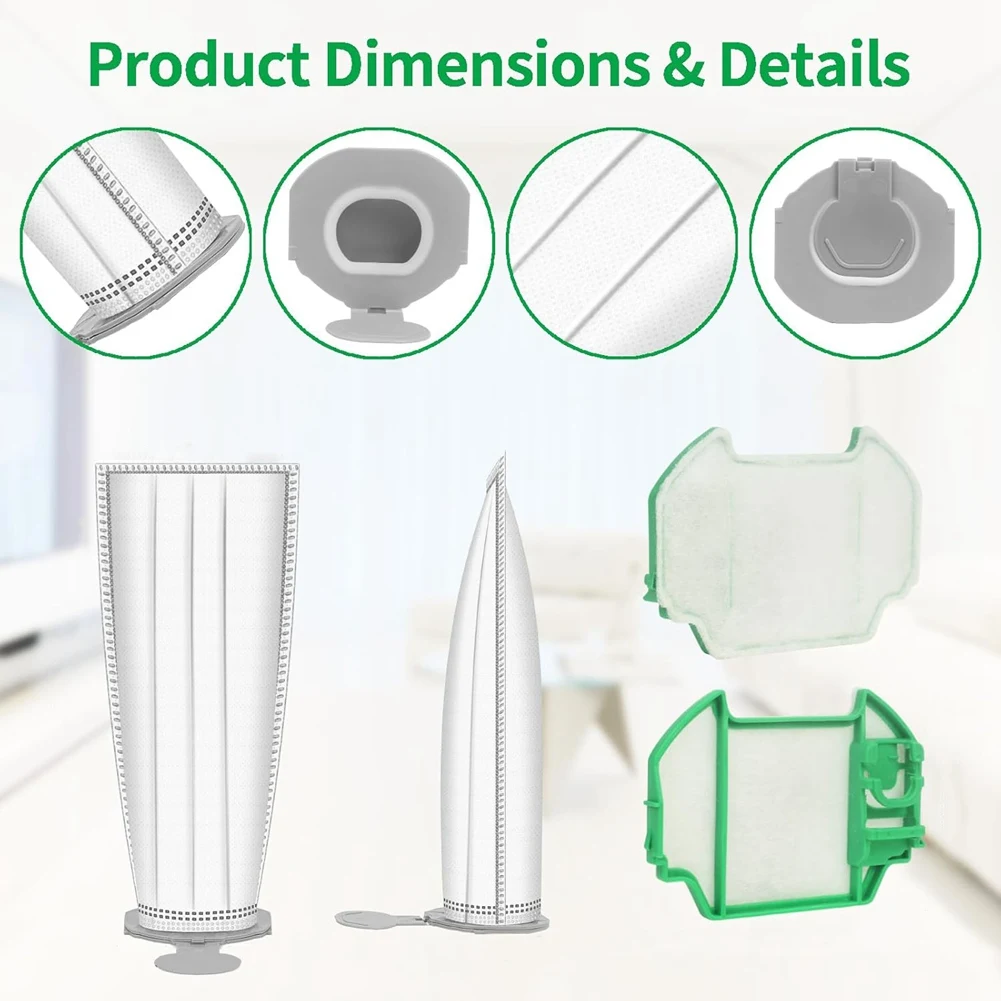 Мешки для пыли FSLH с фильтрами, комплект ароматических блоков для VK7 FP7, аксессуары для пылесосов, фильтрующие мешки премиум-класса
Мешки для пыли FSLH с фильтрами, комплект ароматических блоков для VK7 FP7, аксессуары для пылесосов, фильтрующие мешки премиум-класса