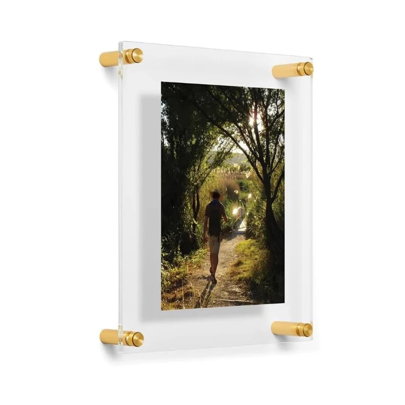 Acrylic Wall Mount Floating Picture Frame,Collage Photo Frames,Clear Hanging Pictures Frames Double Panel Display
Acrylic Wall Mount Floating Picture Frame,Collage Photo Frames,Clear Hanging Pictures Frames Double Panel Display
