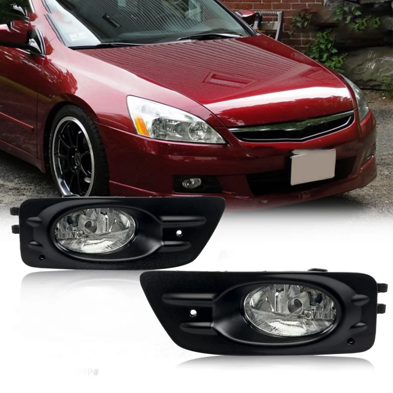 Driving Fog Lights Lamps With H11 12V 55W Halogen Bulbs & Switch And Wiring Kit For Honda Accord Sedan 4 Door 2006 2007
Driving Fog Lights Lamps With H11 12V 55W Halogen Bulbs & Switch And Wiring Kit For Honda Accord Sedan 4 Door 2006 2007