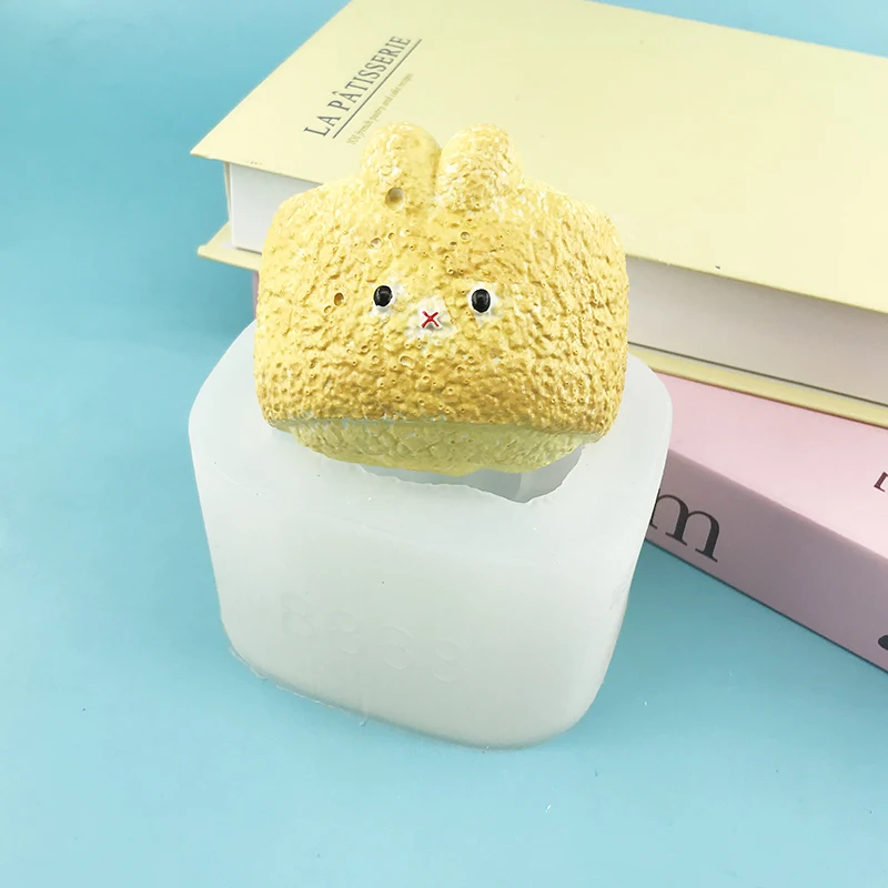 Rabbit shaped cake roll silicone mold Pinch Toy Mold DIY Handmade Soap Mold Dessert making Candle Mold Baking Tool
Rabbit shaped cake roll silicone mold Pinch Toy Mold DIY Handmade Soap Mold Dessert making Candle Mold Baking Tool