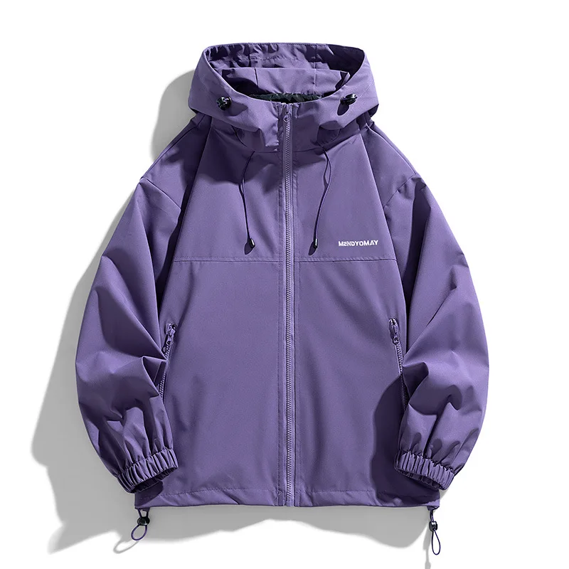 Spring and Autumn New Windproof and Waterproof Couple Jacket Outdoor Sports Loose Large Mountaineering Coat
Spring and Autumn New Windproof and Waterproof Couple Jacket Outdoor Sports Loose Large Mountaineering Coat