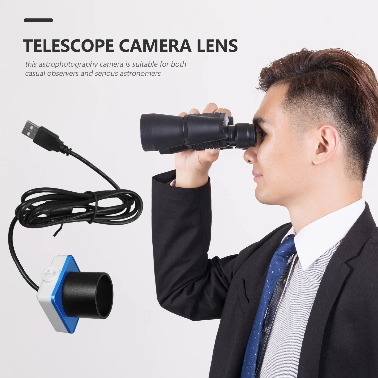 Telescope Camera Astrophotography 80W Pixels High Definition Imaging Electronic Eyepiece Space Watching Portable USBEyepiece 
Telescope Camera Astrophotography 80W Pixels High Definition Imaging Electronic Eyepiece Space Watching Portable USBEyepiece