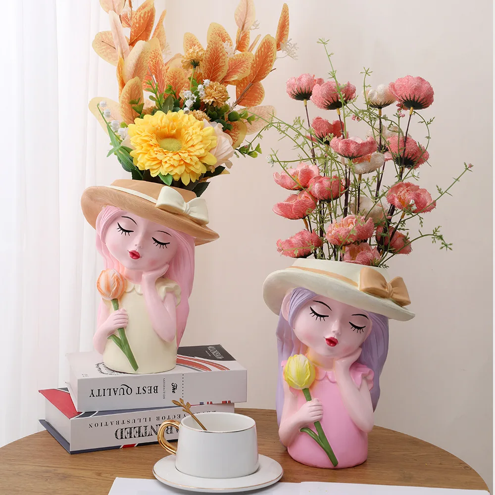Lovely Fairy Flowerpot Creative Resin Character Flowerpot Ornaments Garden Decorations Home Decoration Green Plants Fleshy Pots.
Lovely Fairy Flowerpot Creative Resin Character Flowerpot Ornaments Garden Decorations Home Decoration Green Plants Fleshy Pots.