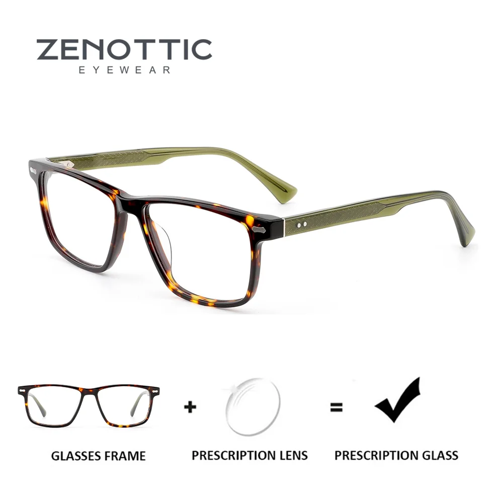 ZENOTTIC Vintage Acetate Square Prescription Glasses for Unisex Photochromic/Myopia Optical Eyeglasses Progressive Eyewear
ZENOTTIC Vintage Acetate Square Prescription Glasses for Unisex Photochromic/Myopia Optical Eyeglasses Progressive Eyewear