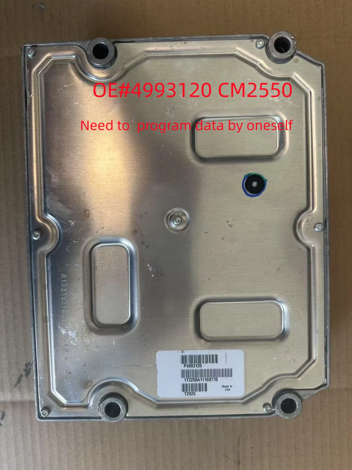 Экскаватор строительной техники Двигатель Cummins ISX15 компьютер Электронный блок управления Компьютерный модуль 4993120 P4993120
Экскаватор строительной техники Двигатель Cummins ISX15 компьютер Электронный блок управления Компьютерный модуль 4993120 P4993120