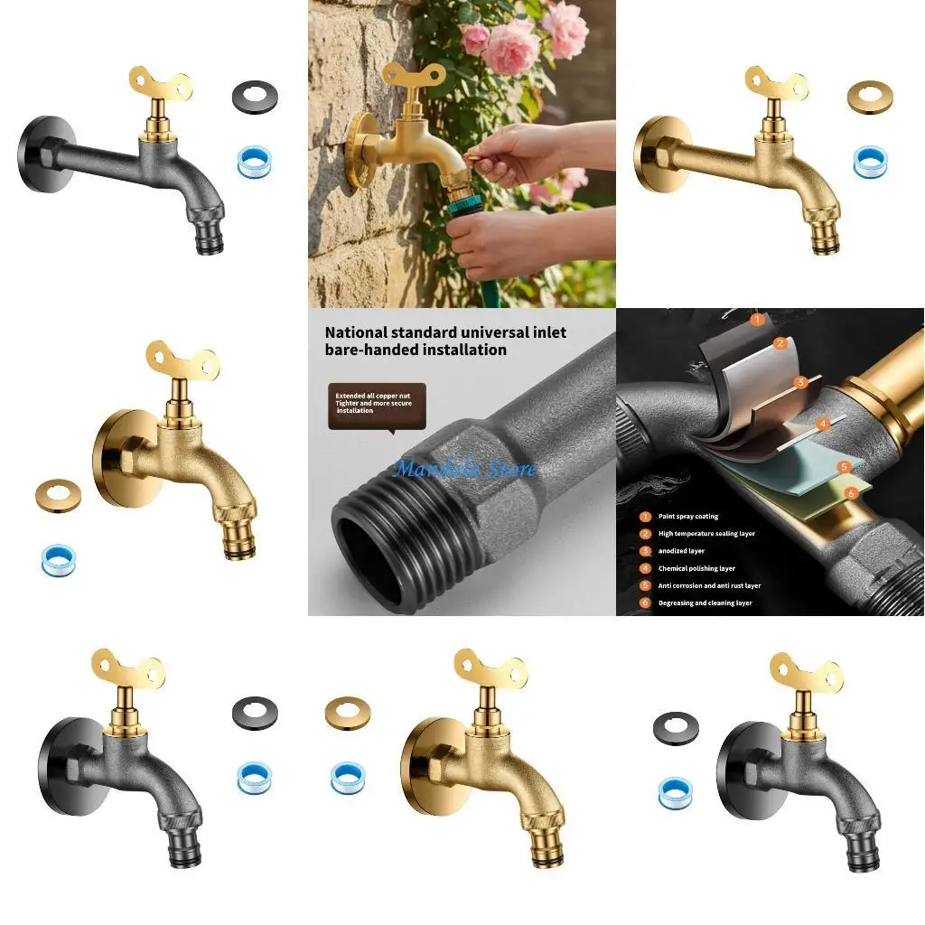 U2JC Premium Metal Metal Freeze Resistant Locking Water Spigot for Outdoor Areas
U2JC Premium Metal Metal Freeze Resistant Locking Water Spigot for Outdoor Areas