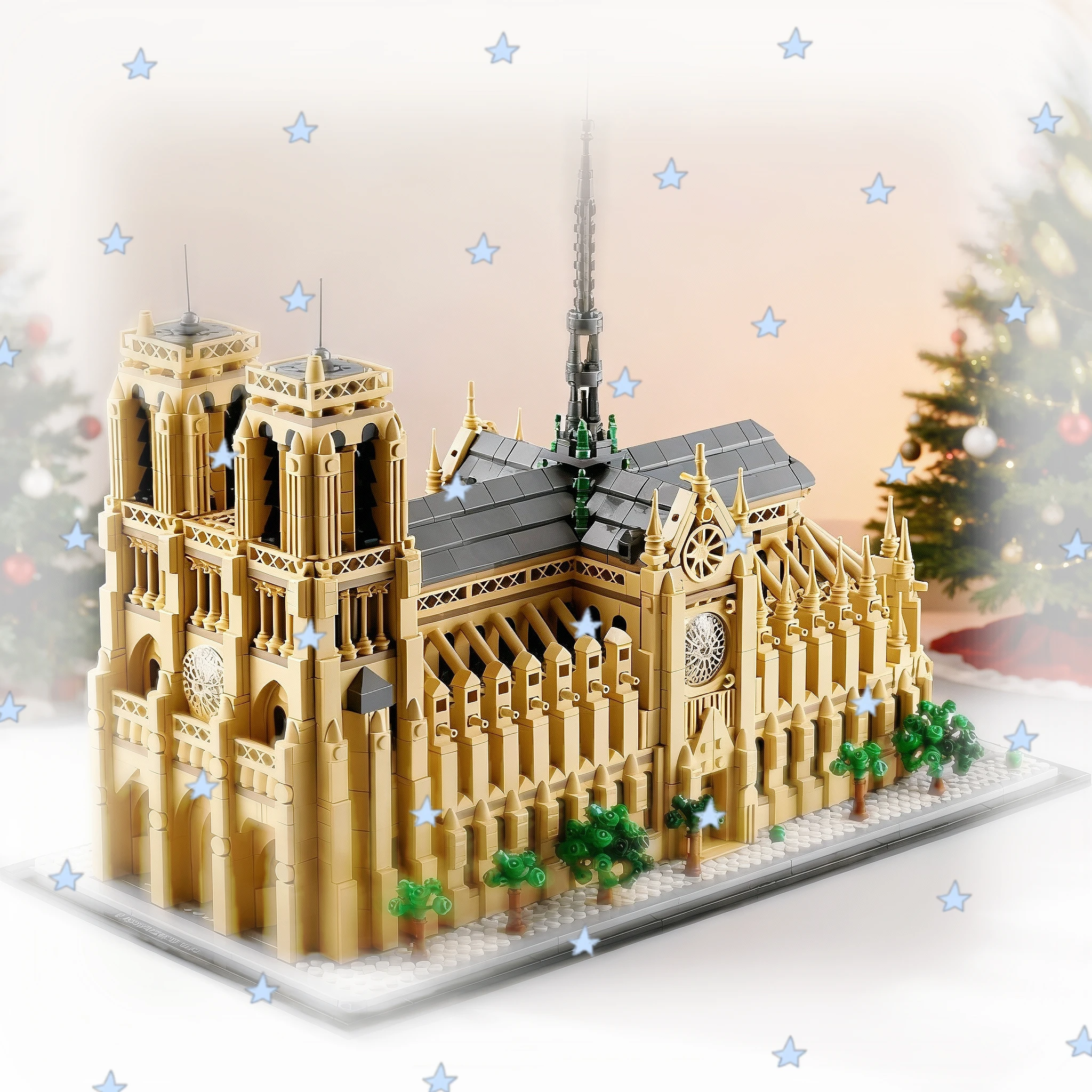 4383 шт. Notre-Dame De Paris, комплект архитектурной модели 21061, набор коллекционных строительных блоков для взрослых, развивающие рождественские подарки
4383 шт. Notre-Dame De Paris, комплект архитектурной модели 21061, набор коллекционных строительных блоков для взрослых, развивающие рождественские подарки