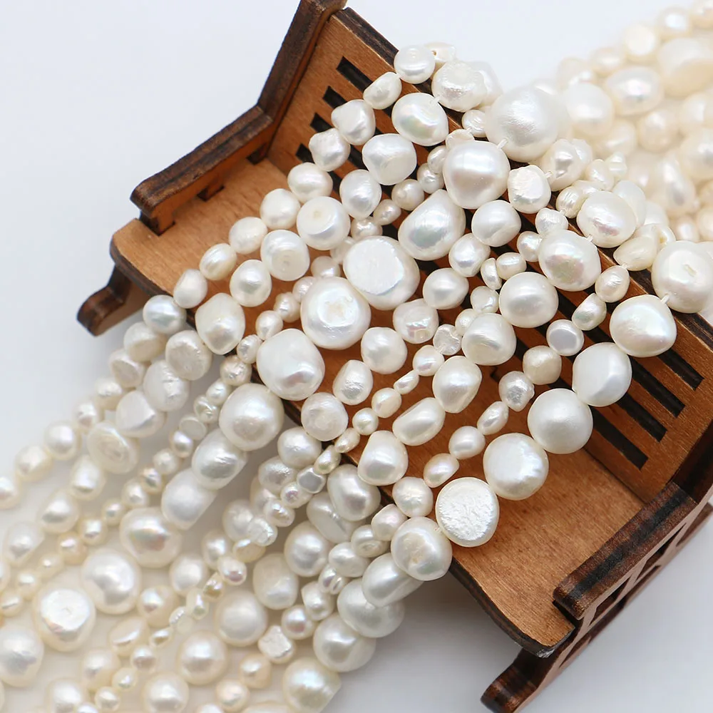 Baroque Double-Sided Luster Pearls Horizontal-Hole Loose Beads Women's Necklace Bracelet Handmade Jewelry Materials 1strand
Baroque Double-Sided Luster Pearls Horizontal-Hole Loose Beads Women's Necklace Bracelet Handmade Jewelry Materials 1strand