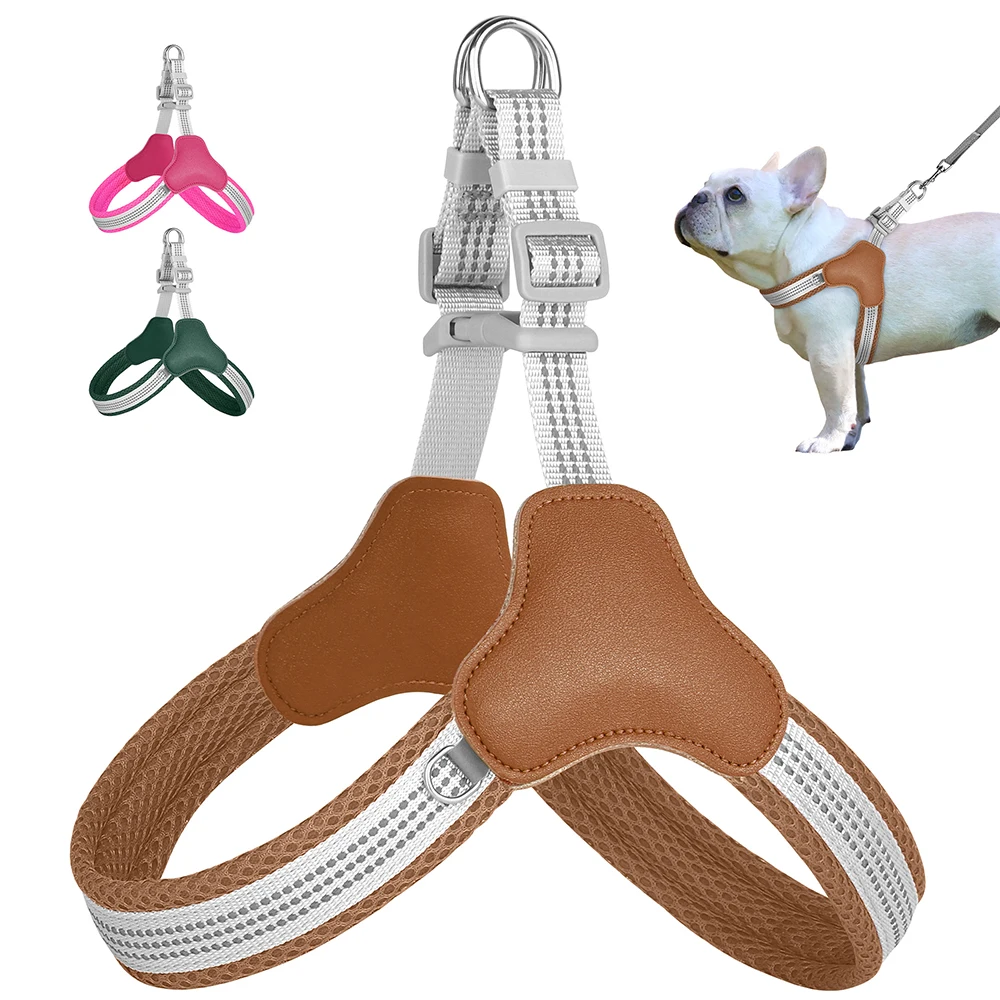 Reflective Nylon Dog Harness Mesh Breathable Pet Puppy Dog Harnesses Adjustable Vest for Small Medium Large Dogs Pug Bulldog
Reflective Nylon Dog Harness Mesh Breathable Pet Puppy Dog Harnesses Adjustable Vest for Small Medium Large Dogs Pug Bulldog