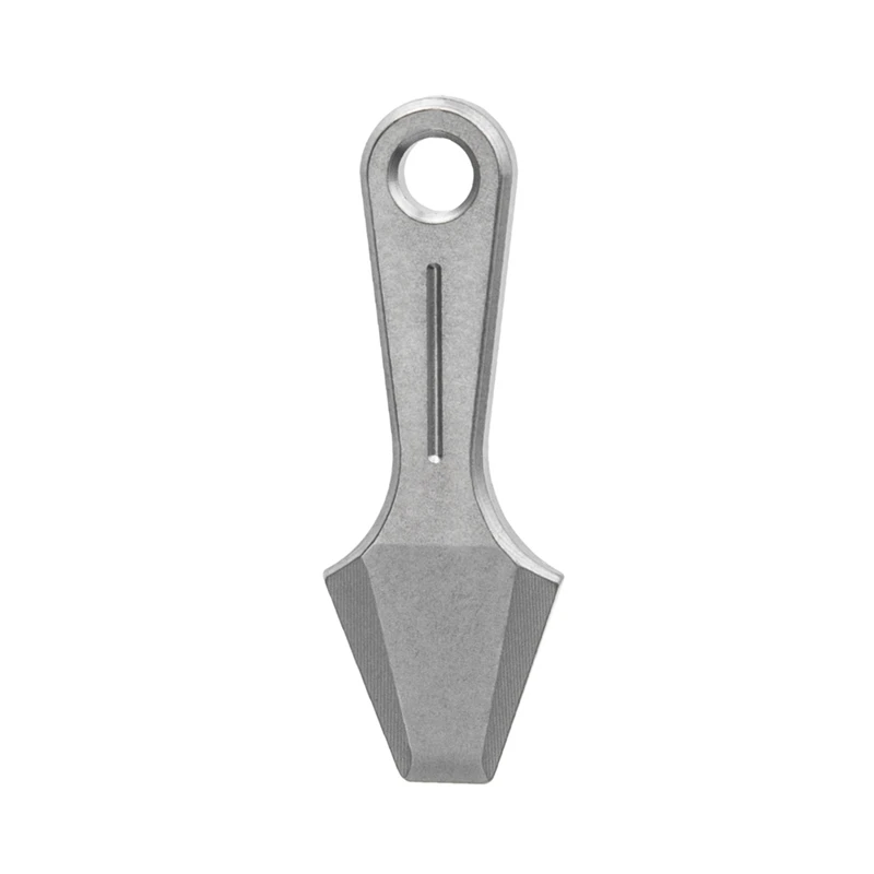 Titanium EDC Pry Bar Mini Titanium Alloy Crowbar Keychain Pendant EDC Tool Camping Accessory Silver 1 Piece
Titanium EDC Pry Bar Mini Titanium Alloy Crowbar Keychain Pendant EDC Tool Camping Accessory Silver 1 Piece