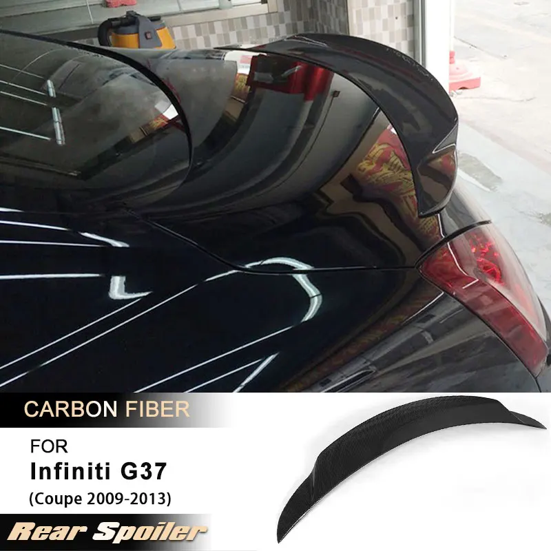 Car Rear Trunk Spoiler Wings for Infiniti G37 Coupe 2009-2013 Racing Rear Spoiler Boot Trunk Wing Lip Body Kit Carbon Fiber
Car Rear Trunk Spoiler Wings for Infiniti G37 Coupe 2009-2013 Racing Rear Spoiler Boot Trunk Wing Lip Body Kit Carbon Fiber