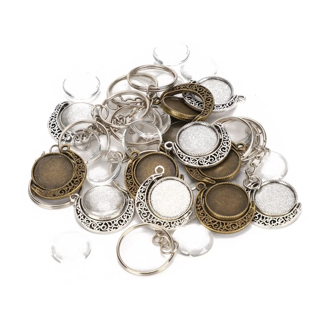 48Pcs Durable Round Pendant Trays Pendant Tray Metal + Glass DIY Jewelry Supplies Resin Jewelry Accessories Craft Creation
48Pcs Durable Round Pendant Trays Pendant Tray Metal + Glass DIY Jewelry Supplies Resin Jewelry Accessories Craft Creation