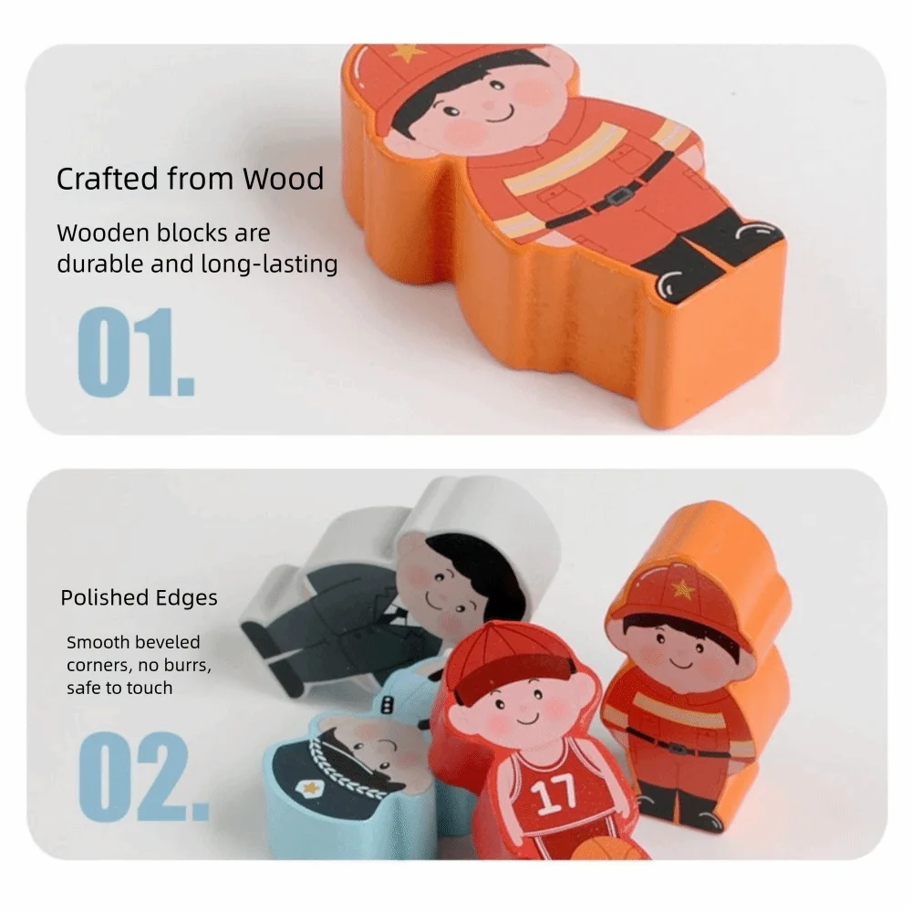 Montessori Character Puzzle Game Matching Game 3D Memory Logical Thinking Training Multifunction Intellectual Type
Montessori Character Puzzle Game Matching Game 3D Memory Logical Thinking Training Multifunction Intellectual Type