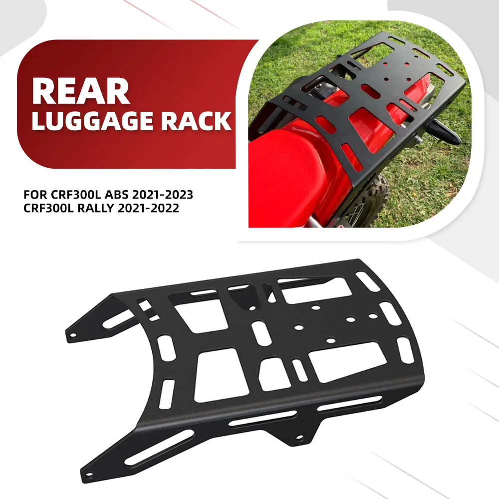 Motorcycle Rear Luggage Cargo Rack Bracket For HONDA CRF300L ABS 2021-2023 CRF300L RALLY 2021-2022 Aluminum Topplate Support
Motorcycle Rear Luggage Cargo Rack Bracket For HONDA CRF300L ABS 2021-2023 CRF300L RALLY 2021-2022 Aluminum Topplate Support