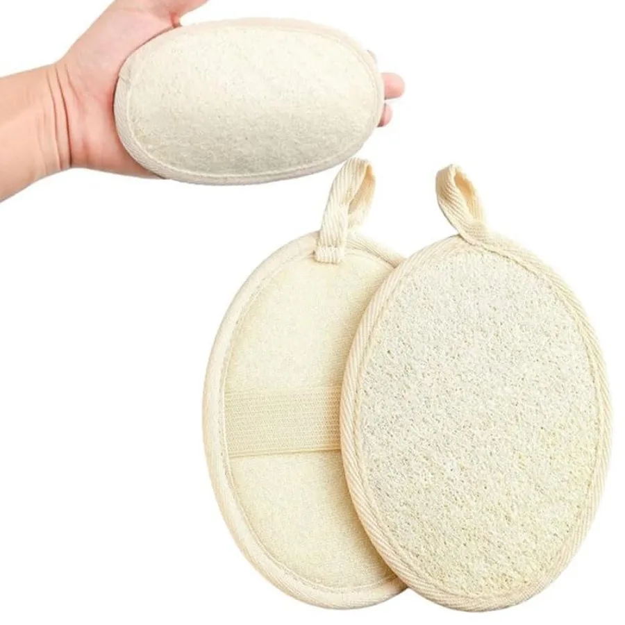 2 Pack Natural Loofah for Travel Bath Sponge, for Women and Men S
2 Pack Natural Loofah for Travel Bath Sponge, for Women and Men S