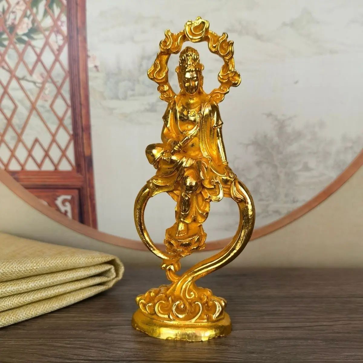 Antiques Copper Guanyin Buddha Bodhisattva Statue Hand-Carved , Buddhism Figure Home Room Office Feng Shui Statue
Antiques Copper Guanyin Buddha Bodhisattva Statue Hand-Carved , Buddhism Figure Home Room Office Feng Shui Statue