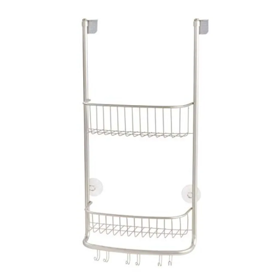Forma Bathroom Over The Door Shower Caddy with Storage Baskets Shelves for Shampoo, Conditioner, Soap, Set of 1
Forma Bathroom Over The Door Shower Caddy with Storage Baskets Shelves for Shampoo, Conditioner, Soap, Set of 1