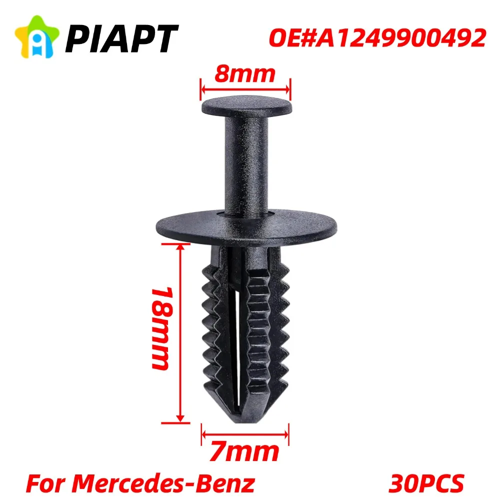 50/100PCS OE A1249900492 For Mercedes Benz Fender Liner Wheel Arch Cover Rivet Clips A1249900492
50/100PCS OE A1249900492 For Mercedes Benz Fender Liner Wheel Arch Cover Rivet Clips A1249900492