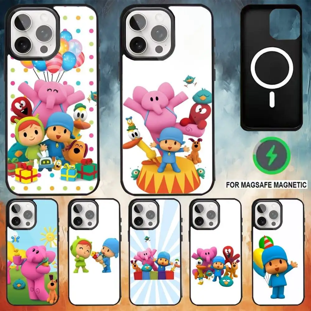 Cartoon cute P-Pocoyo Phone Case For iPhone 17 16 15 14 13 12 Pro Max Plus for Magsafe Mirror Wireless Magnetic Cover
Cartoon cute P-Pocoyo Phone Case For iPhone 17 16 15 14 13 12 Pro Max Plus for Magsafe Mirror Wireless Magnetic Cover