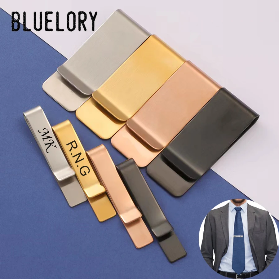 Personalized Men Initials Names Date Tie Clips Fashion Stainless Steel Unisex Wallet Banknote Folder Business Banknote Jewelry
Personalized Men Initials Names Date Tie Clips Fashion Stainless Steel Unisex Wallet Banknote Folder Business Banknote Jewelry