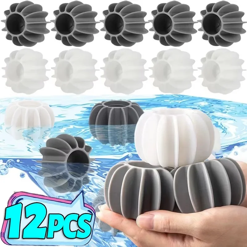 12/1PCS Reusable Pet Cat Hair Catcher Silicone Laundry Ball Washing Machine Stain Cleaning Ball Anti-winding Hair Laundry Balls
12/1PCS Reusable Pet Cat Hair Catcher Silicone Laundry Ball Washing Machine Stain Cleaning Ball Anti-winding Hair Laundry Balls