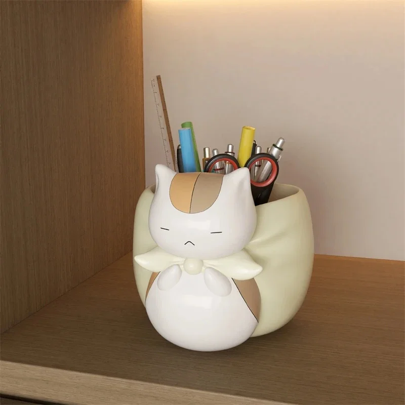 Nyanko-sensei Cat Shaped Pen Holder Large Capacity Desktop Storage Organizer For Anime Fans Students Office Nice Birthday Gift
Nyanko-sensei Cat Shaped Pen Holder Large Capacity Desktop Storage Organizer For Anime Fans Students Office Nice Birthday Gift