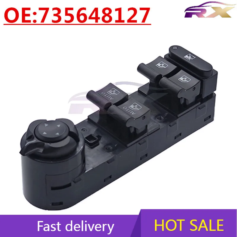OEM:735648127 Suitable for 2016-2023 Dodge Jeep Glass Lifter Switch Power Window Switch
OEM:735648127 Suitable for 2016-2023 Dodge Jeep Glass Lifter Switch Power Window Switch