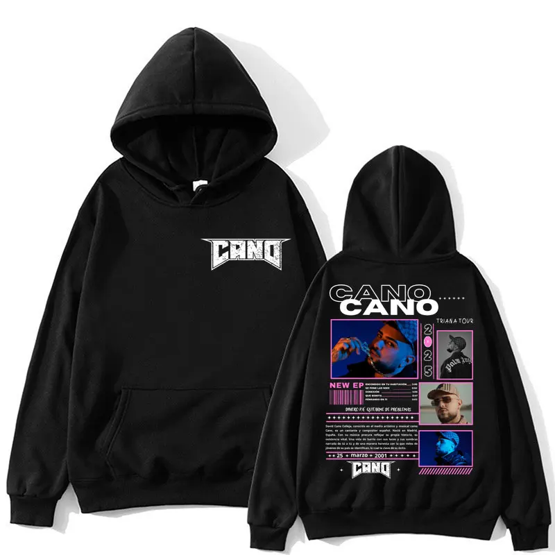 Rapper Cano Triana Tour Graphic Hoodie Men Women Fashion Hip Hop Oversized Popular Sweatshirt Loose Casual Fleece Long Sleeve
Rapper Cano Triana Tour Graphic Hoodie Men Women Fashion Hip Hop Oversized Popular Sweatshirt Loose Casual Fleece Long Sleeve
