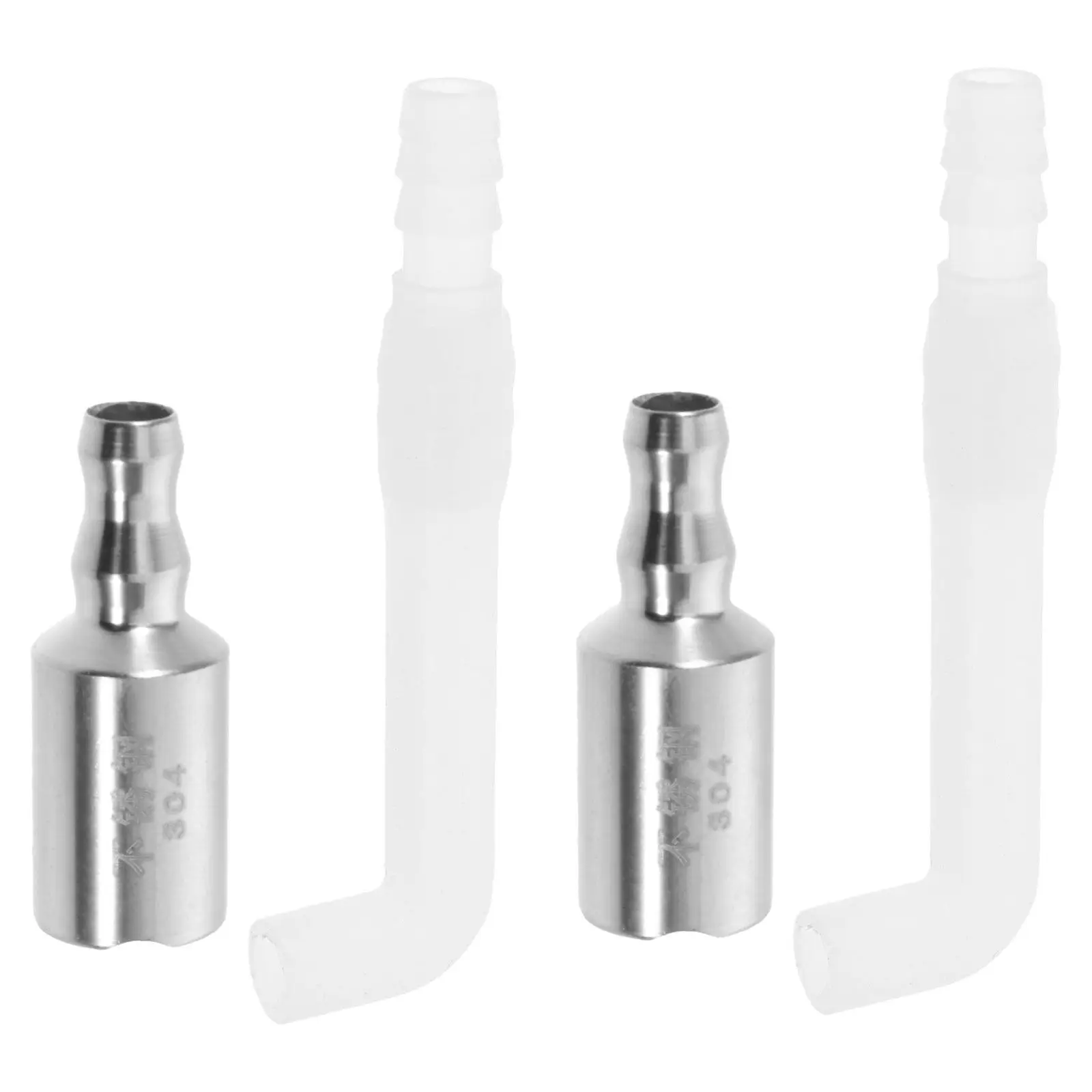 2Sets Tea Set Submersible Intake Accessory Silicone Hose Adapter Stainless Steel Weighted Hose End Pump Tubing Connector for Tea
2Sets Tea Set Submersible Intake Accessory Silicone Hose Adapter Stainless Steel Weighted Hose End Pump Tubing Connector for Tea