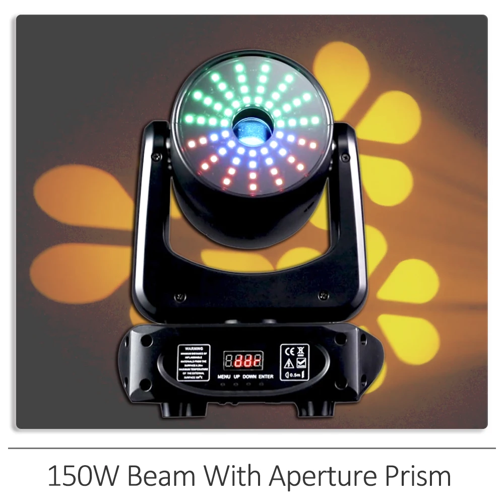 Fantasy 150W Beam Moving Head Light With Aperture Prism DJ Lighting DMX For Bar Disco Party Christmas Lighting Stage Effect Lamp
Fantasy 150W Beam Moving Head Light With Aperture Prism DJ Lighting DMX For Bar Disco Party Christmas Lighting Stage Effect Lamp