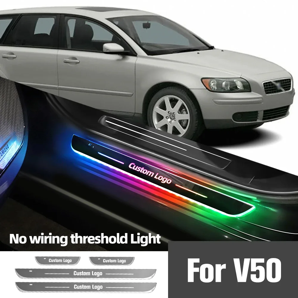 For Volvo V50 2004-2012 2008 2009 2010 2011 Car Door Sill Light Customized Logo LED Welcome Threshold Pedal Lamp Accessories
For Volvo V50 2004-2012 2008 2009 2010 2011 Car Door Sill Light Customized Logo LED Welcome Threshold Pedal Lamp Accessories