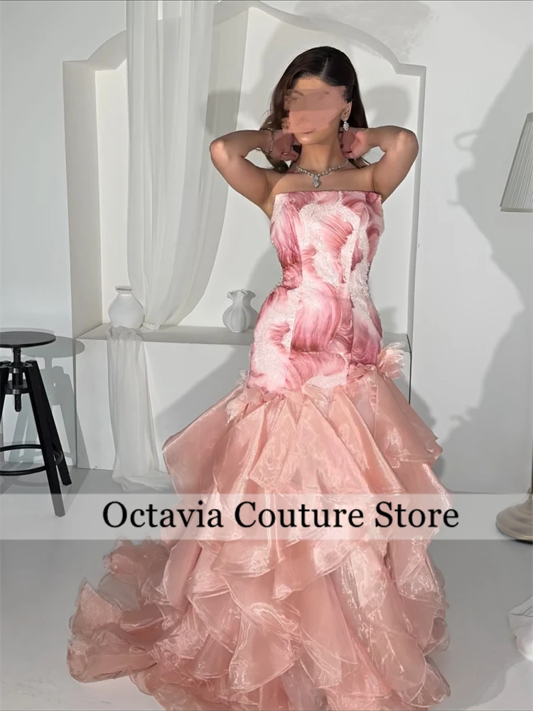 Customized Modern Style Chiffon Pleat Mermaid Strapless Long Dresses Homecoming Dresses Pastrol Unisex Chinese Style Formal
Customized Modern Style Chiffon Pleat Mermaid Strapless Long Dresses Homecoming Dresses Pastrol Unisex Chinese Style Formal