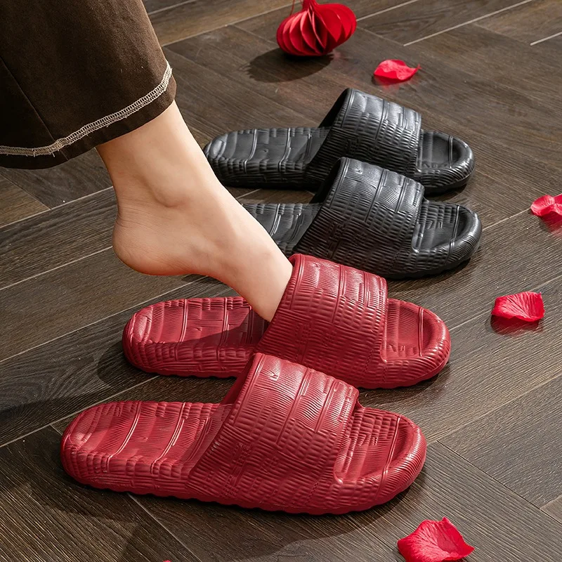 Summer Fashion Thick-bottomed Sandals, Women's Simple One-word Slippers EVA Material Men's Home Bathroom Outdoor Slippers
Summer Fashion Thick-bottomed Sandals, Women's Simple One-word Slippers EVA Material Men's Home Bathroom Outdoor Slippers