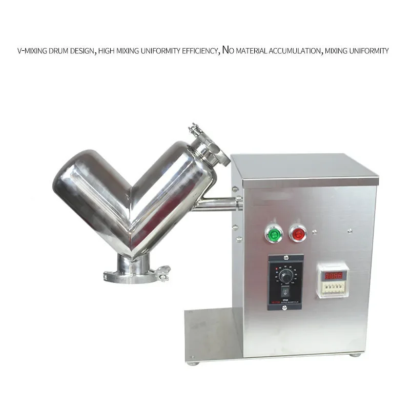 Small VH-2V type experimental material V-shaped mixer dry powder mixer teaching laboratory food processing
Small VH-2V type experimental material V-shaped mixer dry powder mixer teaching laboratory food processing