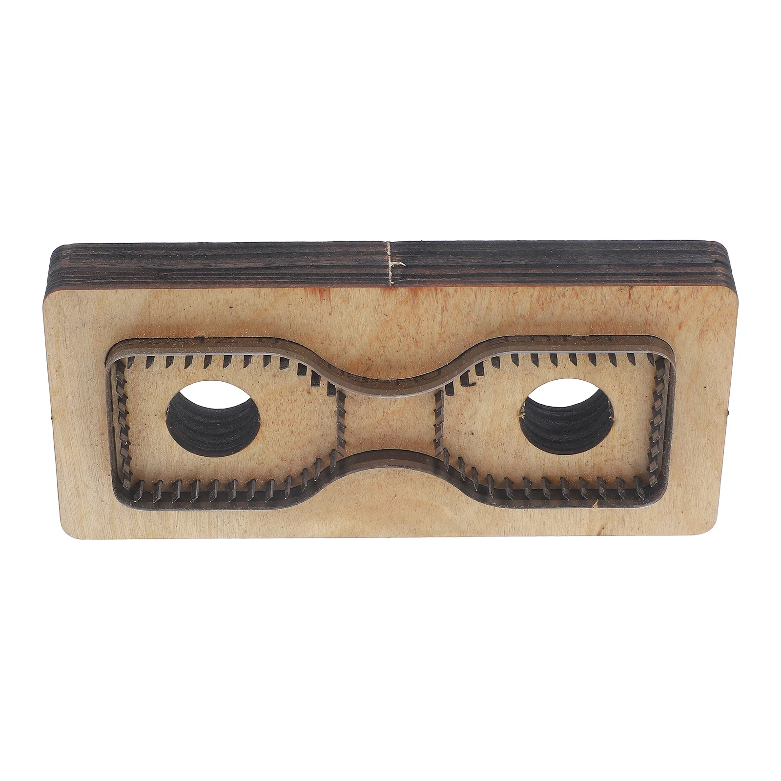 Goods Cutting Dies Wood Punching Tool for Strap Head Mold Strip Template DIY Craft Wooden Base
Goods Cutting Dies Wood Punching Tool for Strap Head Mold Strip Template DIY Craft Wooden Base
