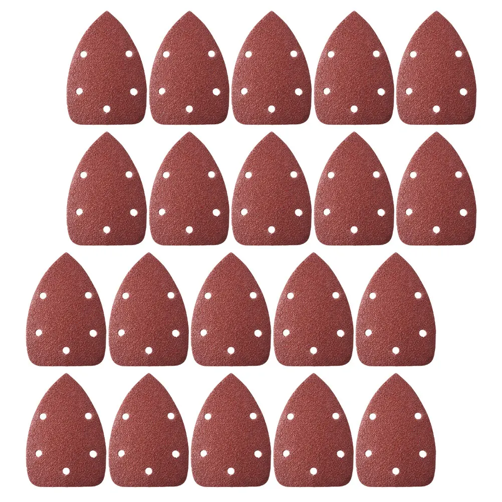 20pcs Triangle Pads Aluminum Oxide Sandpapers Wood Metal Polishing Orbital Sandpaper Sanding Pad For Woodworking Electric
20pcs Triangle Pads Aluminum Oxide Sandpapers Wood Metal Polishing Orbital Sandpaper Sanding Pad For Woodworking Electric
