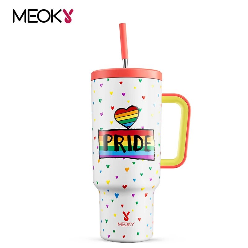 Meoky 40oz Cup Tumbler with Handle Straw Stainless Steel Stay Cold Thermo Bottle Vacuum Flasks Summer Trendy Coffee Cup 2024
Meoky 40oz Cup Tumbler with Handle Straw Stainless Steel Stay Cold Thermo Bottle Vacuum Flasks Summer Trendy Coffee Cup 2024