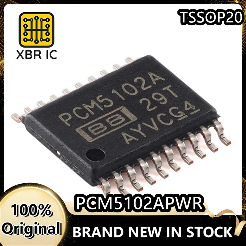 (15/40 pieces) PCM5102APWR screen printing PCM5102A TSSOP20 112 audio stereo chip new original authentic spot fast delivery
(15/40 pieces) PCM5102APWR screen printing PCM5102A TSSOP20 112 audio stereo chip new original authentic spot fast delivery