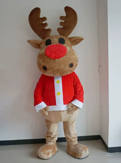 New Adult Halloween Christmas Deer Moose Mascotte Fancy Dress Cartoon Mascot Costume Plush Fancy Dress Mascot Costume
New Adult Halloween Christmas Deer Moose Mascotte Fancy Dress Cartoon Mascot Costume Plush Fancy Dress Mascot Costume